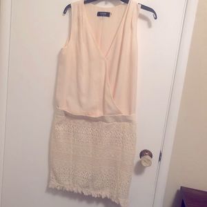Guess White Lace Dress